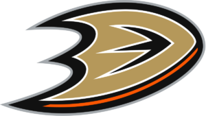 A picture of the anaheim ducks logo.